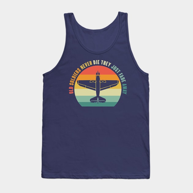 SB2C Helldiver World War 2 Dive Bomber Aircraft Aviation Tank Top by armanyoan